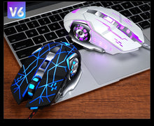 Load image into Gallery viewer, Pro Gamer Gaming Mouse 8D  Adjustable Wired Optical LED Computer Mice USB Cable - Strange Shopper