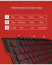 Load image into Gallery viewer, Wireless Gaming Keyboard Mouse Combo - Strange Shopper