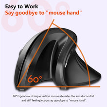 Load image into Gallery viewer, Magic Ergonomic Vertical Wireless Mouse Bluetooth - Strange Shopper