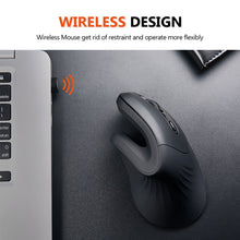 Load image into Gallery viewer, Magic Ergonomic Vertical Wireless Mouse Bluetooth - Strange Shopper