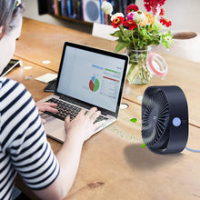 將圖片載入圖庫檢視器 3 Speed Mini USB Desktop Fan Personal Portable Cooling Fan with 360 Rotation Adjustable - Strange Shopper