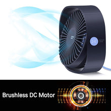 將圖片載入圖庫檢視器 3 Speed Mini USB Desktop Fan Personal Portable Cooling Fan with 360 Rotation Adjustable - Strange Shopper