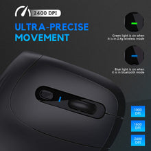 Load image into Gallery viewer, Magic Ergonomic Vertical Wireless Mouse Bluetooth - Strange Shopper
