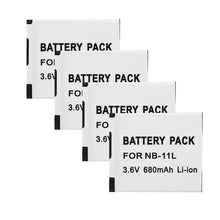 Load image into Gallery viewer, Battery for Canon Camera Battrie 680mAh - Strange Shopper