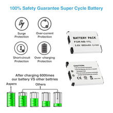 Load image into Gallery viewer, Battery for Canon Camera Battrie 680mAh - Strange Shopper