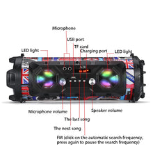 Load image into Gallery viewer, Bluetooth Speaker FM Radio Move Wireless Surround Sound Sub woofer - Strange Shopper