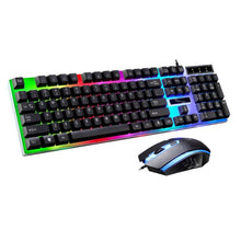 Load image into Gallery viewer, Gaming Keyboard USB Charging Light  &amp; Mouse Kit - Strange Shopper
