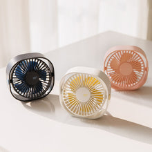 將圖片載入圖庫檢視器 3 Speed Mini USB Desktop Fan Personal Portable Cooling Fan with 360 Rotation Adjustable - Strange Shopper
