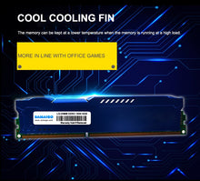 Load image into Gallery viewer, DDR3 4GB 8GB 16GB 1600mhz 1866mhz Desktop Memory with HeatSink DDR 3 ram pc dimm for all Intel and AMD motherboards - Strange Shopper

