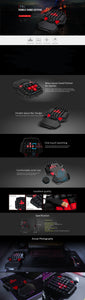 Single-handed Gaming Keyboard Ergonomic Design - Strange Shopper