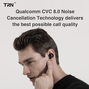 Bluetooth 5.0 Wireless Earphones Noise Reduction Earpiece Hybrid Drivers True Wireless Earbuds - Strange Shopper