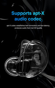Bluetooth 5.0 Wireless Earphones Noise Reduction Earpiece Hybrid Drivers True Wireless Earbuds - Strange Shopper