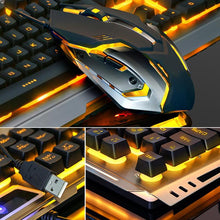 將圖片載入圖庫檢視器 Gaming Keyboard Mouse Set Mechanical Keyboard - Strange Shopper
