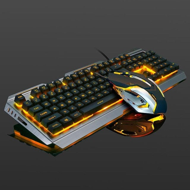 Gaming Keyboard Mouse Set Mechanical Keyboard - Strange Shopper