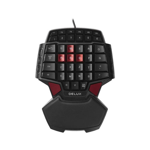 Single-handed Gaming Keyboard Ergonomic Design - Strange Shopper