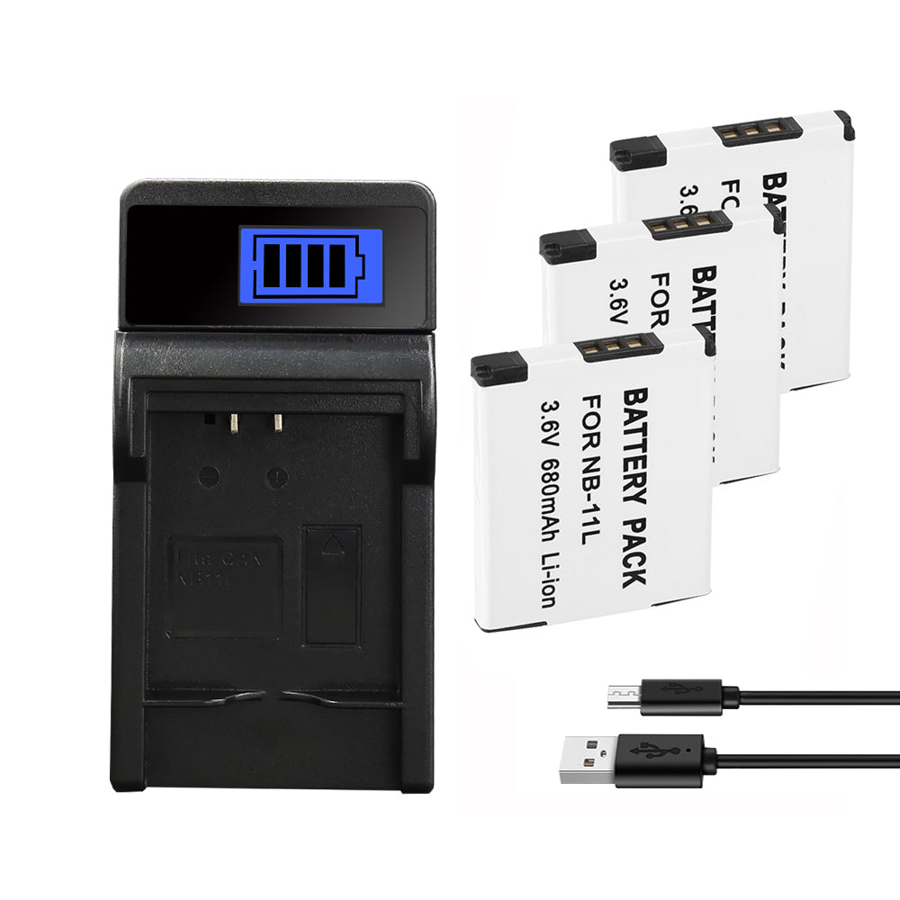 Battery for Canon Camera Battrie 680mAh - Strange Shopper