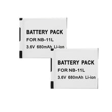 Load image into Gallery viewer, Battery for Canon Camera Battrie 680mAh - Strange Shopper
