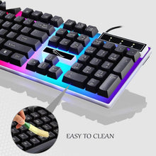 Load image into Gallery viewer, Gaming Keyboard USB Charging Light  &amp; Mouse Kit - Strange Shopper
