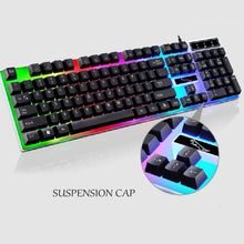 Load image into Gallery viewer, Gaming Keyboard USB Charging Light  &amp; Mouse Kit - Strange Shopper
