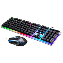 Load image into Gallery viewer, Gaming Keyboard USB Charging Light  &amp; Mouse Kit - Strange Shopper
